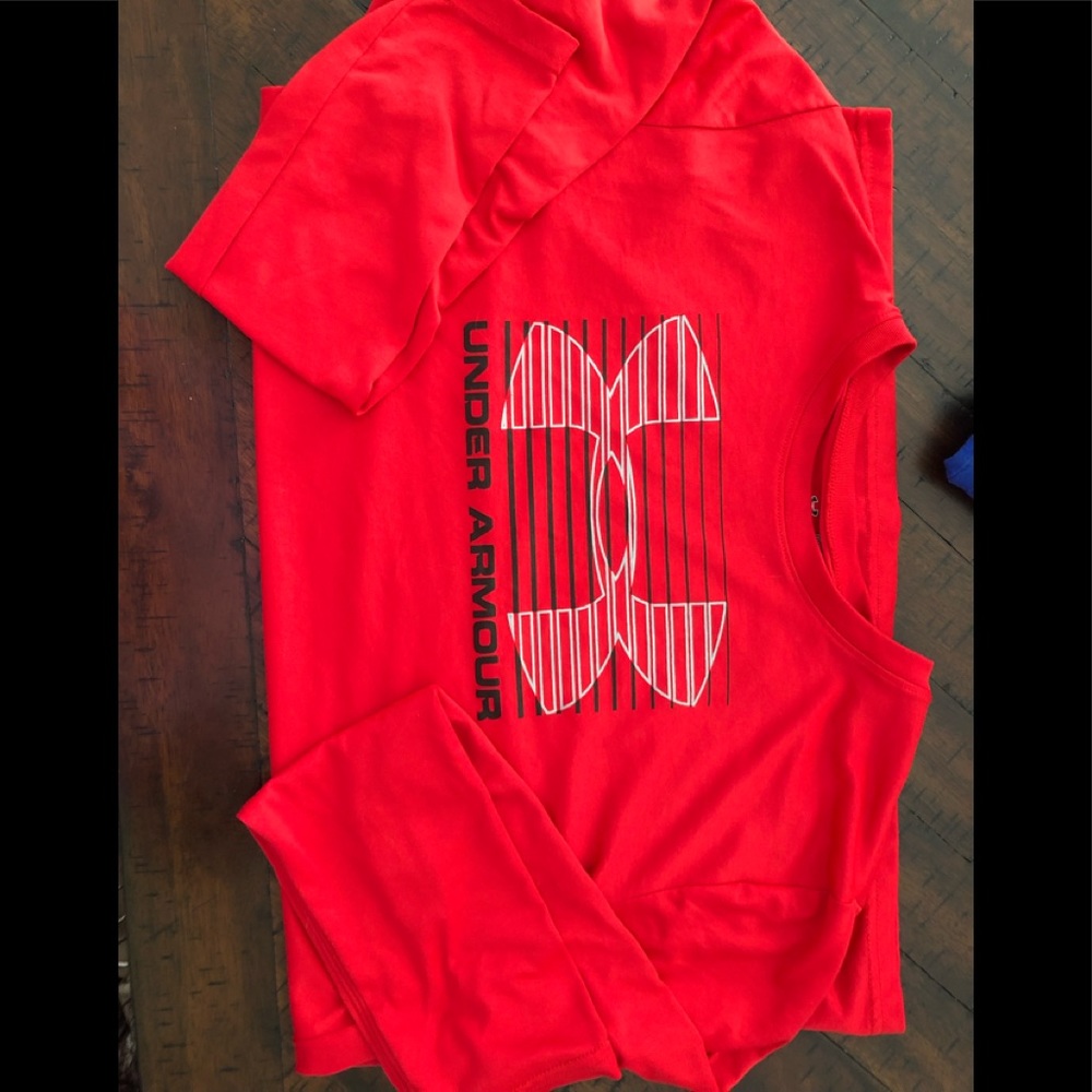 Boys long sleeve Under Armour active tee